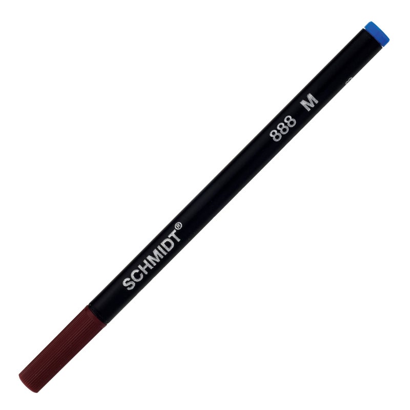 Schmidt 888 Ceramic Rollerball Plastic Tube Refill Medium Point 0.7mm, Blue, 2 Pack Blister (SC58112) - Image 4